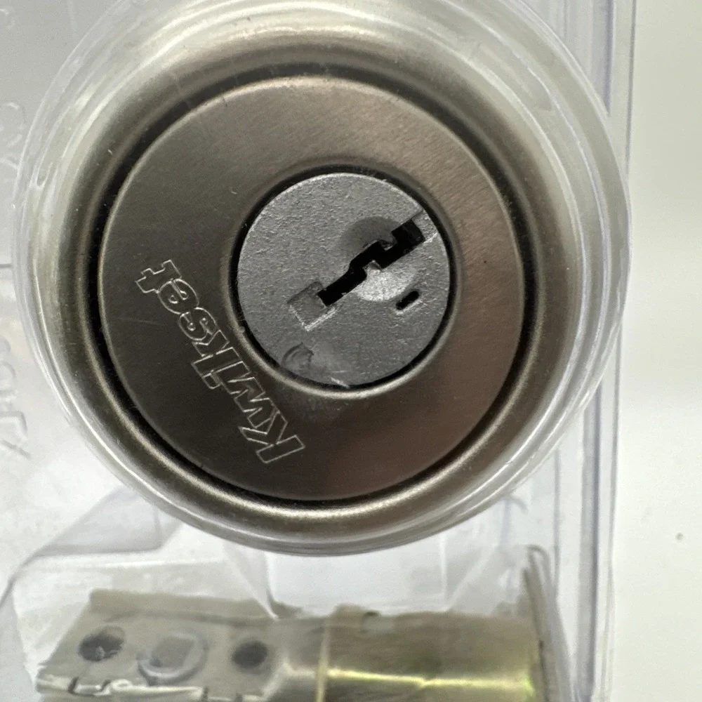 KWIKSET 99850-074 SATIN NICKEL DOUBLE‎ CYLINDER DEADBOLT FEATURING SMARTKEY